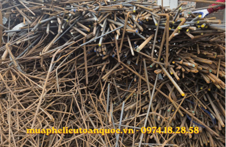 Thu mua sắt vụn công trình thanh lý