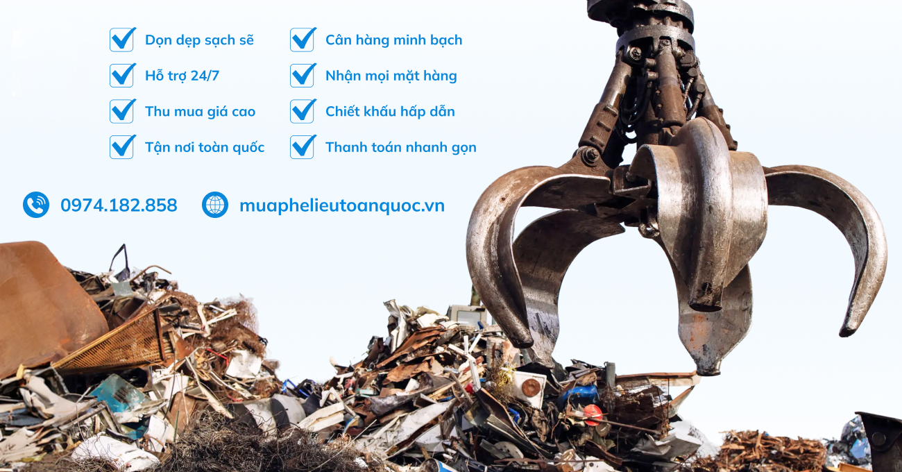 phế liệu hòa phát thu mua hầu hết các tỉnh trên toàn quốc & các phường tại TP Hà Nội